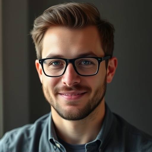 Portrait de Luc Bernard, formateur en design graphique